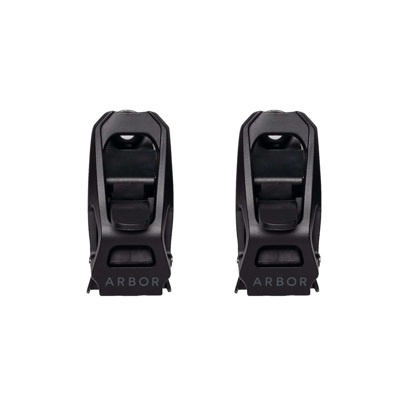 Binding Black Ankle Buckle Pair