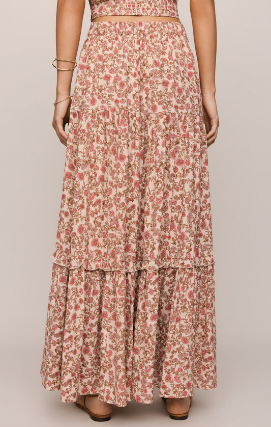 Mora Floral Maxi Skirt