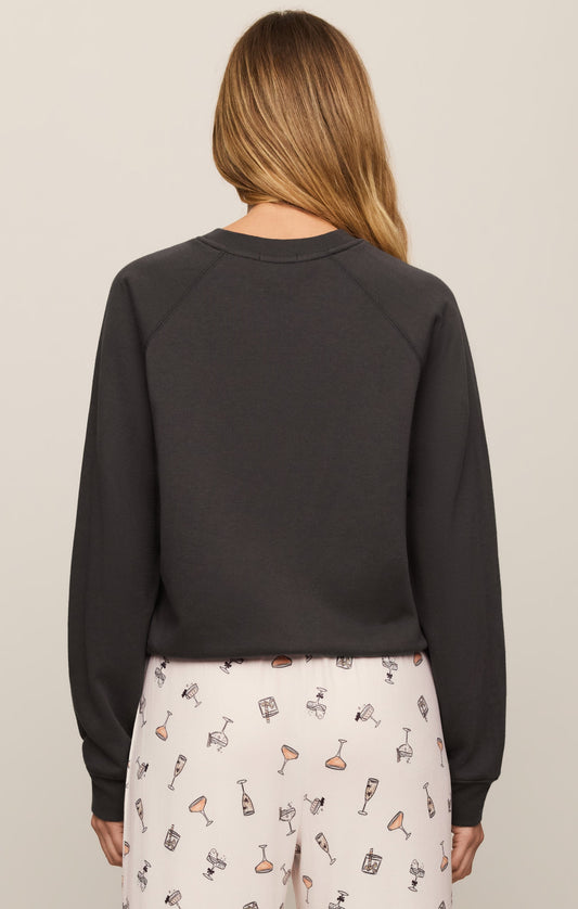 Booze Graphic Sweatshirt