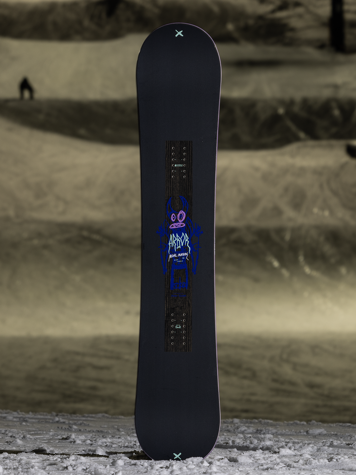 Metal Machine Snowboard