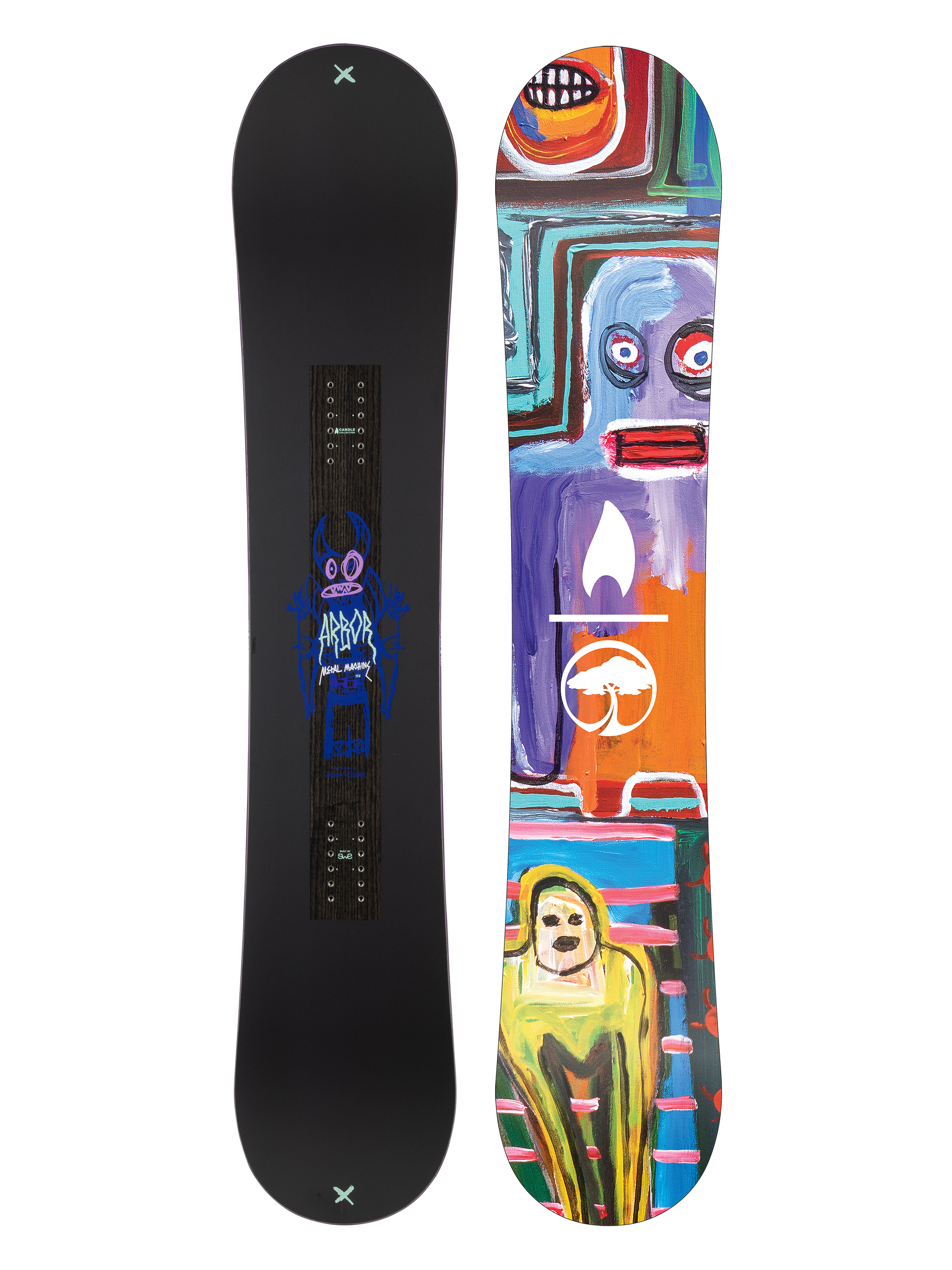 Metal Machine Snowboard