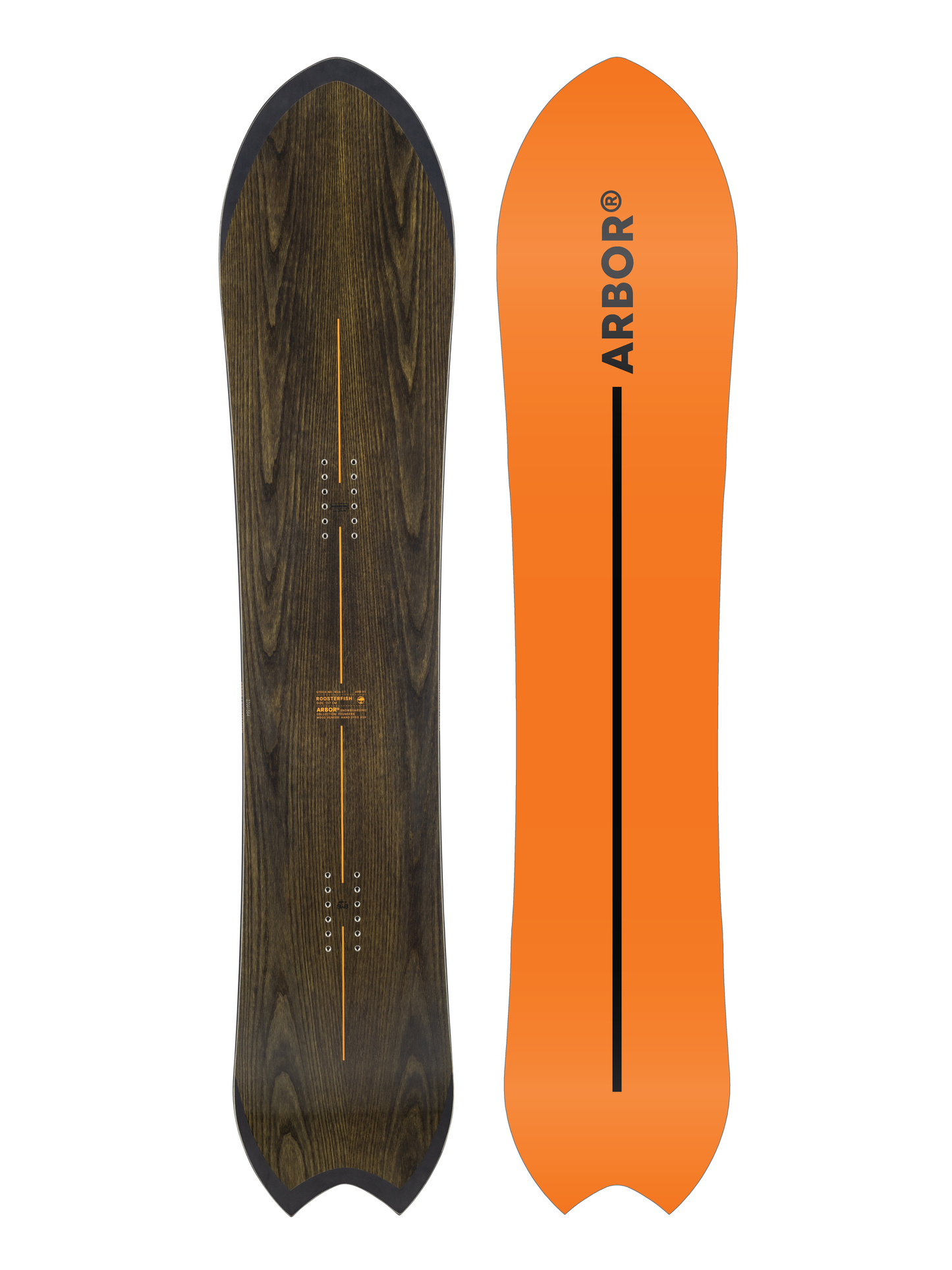 Rooster Fish Snowboard