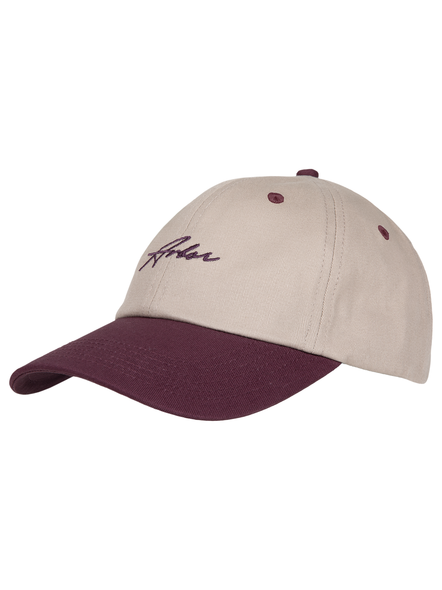 Roots Cap - Sand/Mulberry