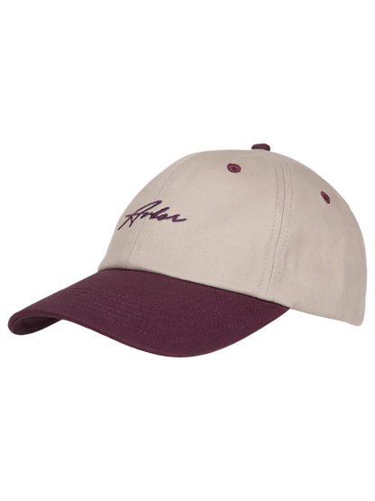 Roots Cap - Sand/Mulberry