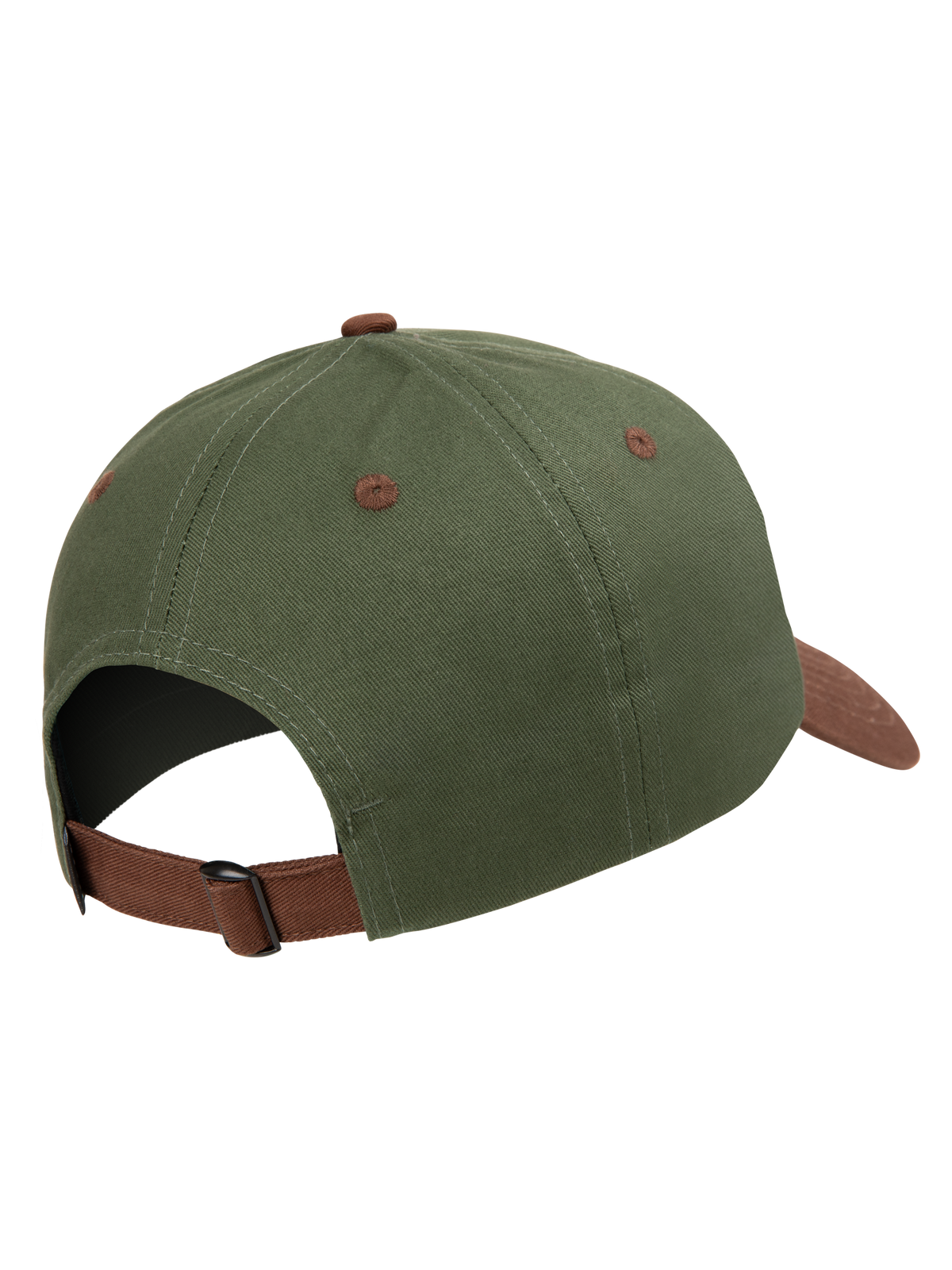 Whiskers Cap - Forest Green/Chocolate