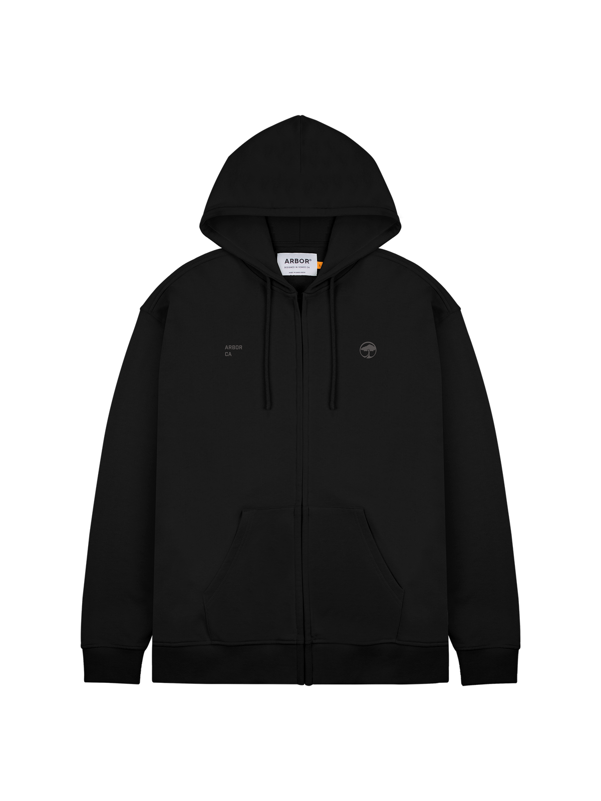 Surplus Zip Hood - Black
