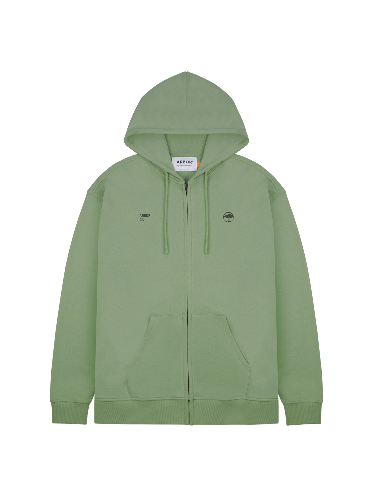 Surplus Zip Hood - Surplus Green