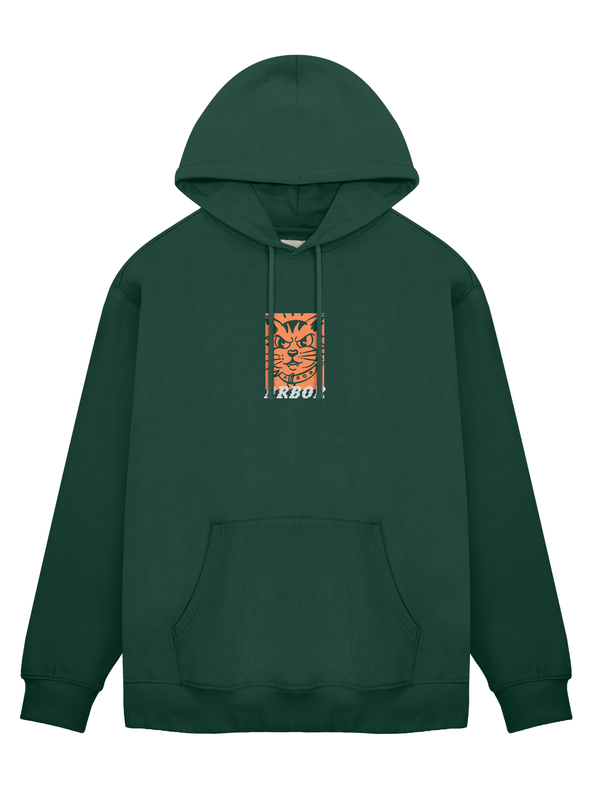 Whiskers Hood - Forest Green