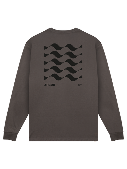 Reverb LS T-Shirt - Faded Black
