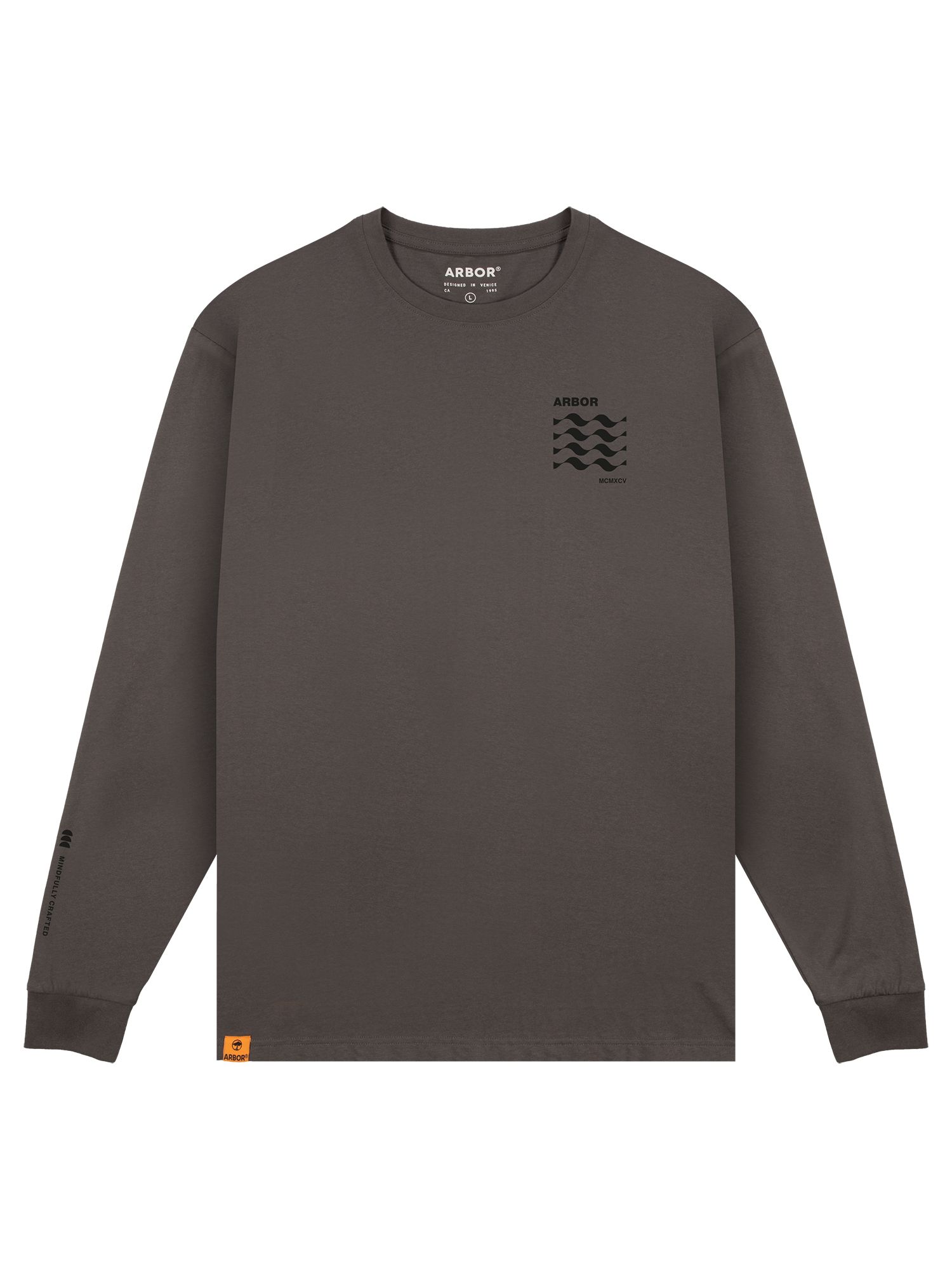 Reverb LS T-Shirt - Faded Black
