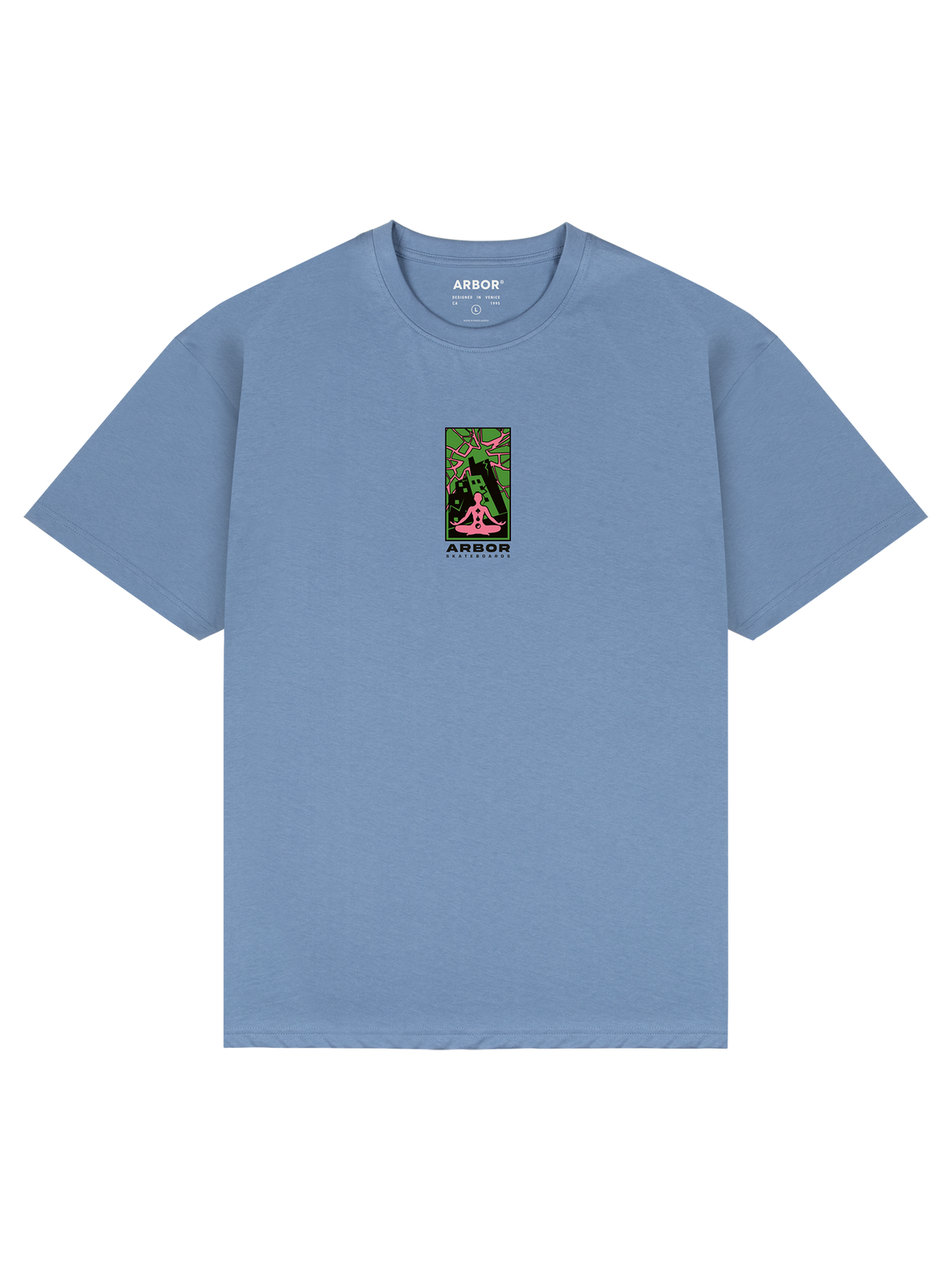 Chaos T-Shirt - Faded Blue