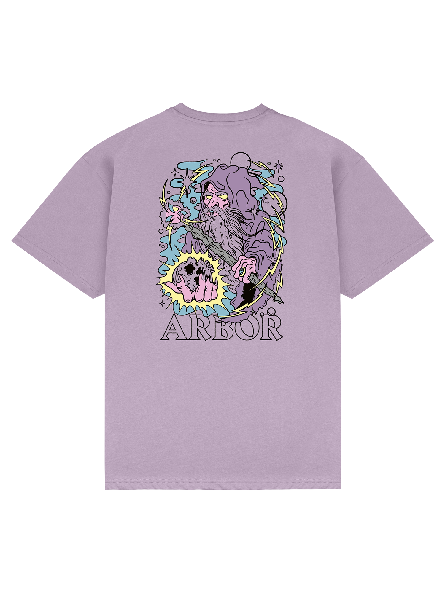 Wizard T-Shirt - Faded Purple