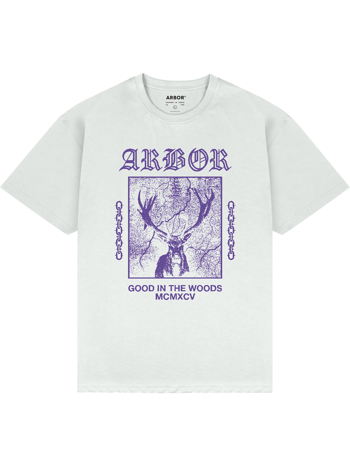Stag T-Shirt - White