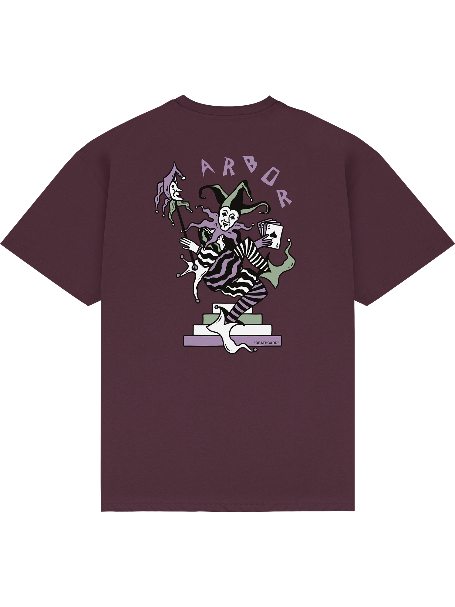 Deathcard T-Shirt - Mulberry