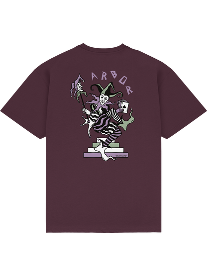 Deathcard T-Shirt - Mulberry