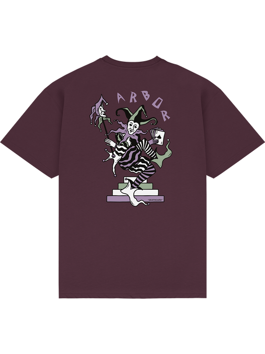 Deathcard T-Shirt - Mulberry