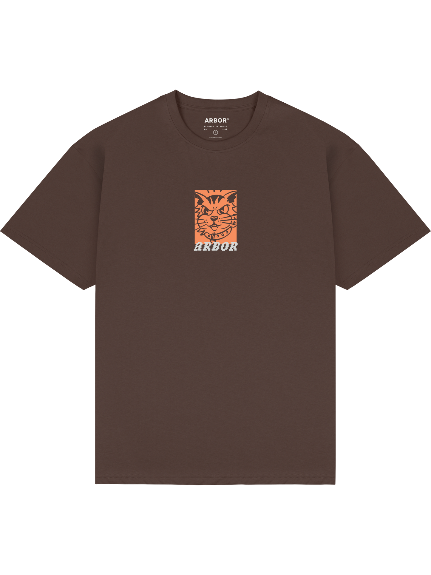 Whiskers T-Shirt - Chocolate