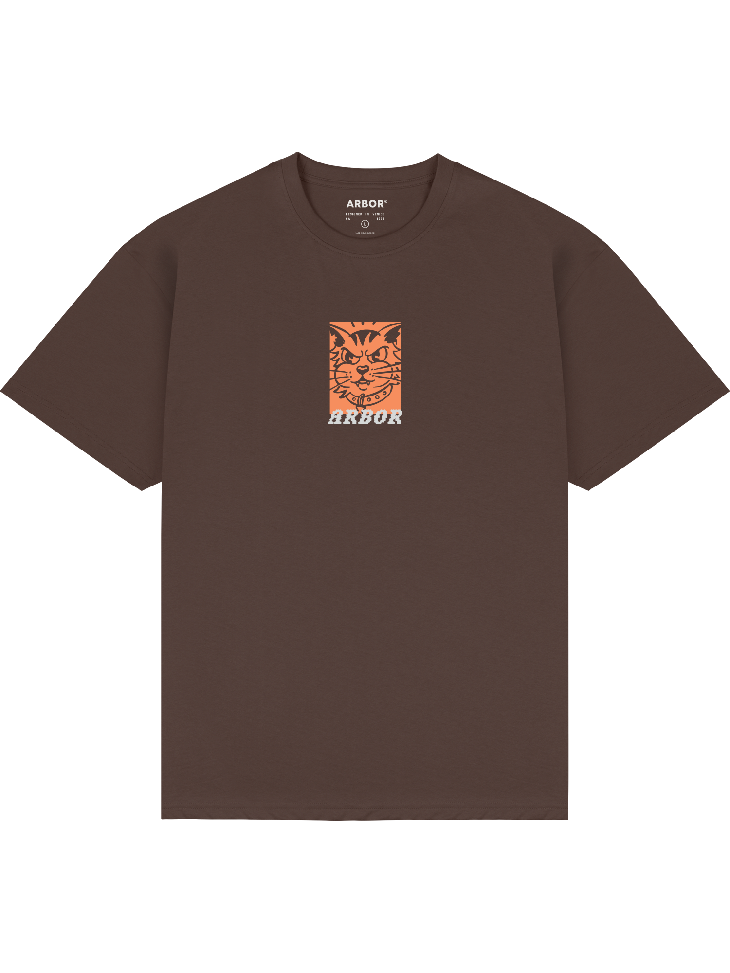 Whiskers T-Shirt - Chocolate
