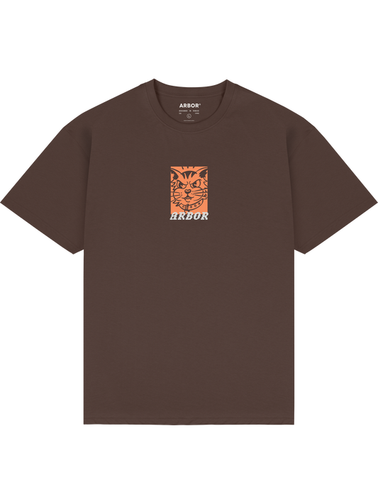 Whiskers T-Shirt - Chocolate