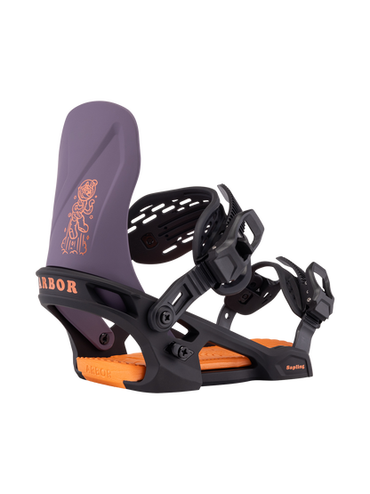 Sapling Binding Black / Violet