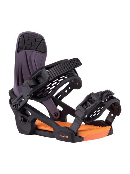 Sapling Binding Black / Violet