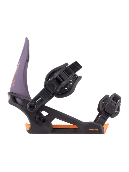 Sapling Binding Black / Violet