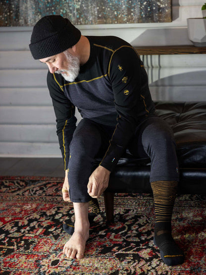 Smartwool + Arbor Thermal Merino Base Layer Colorblock Crew