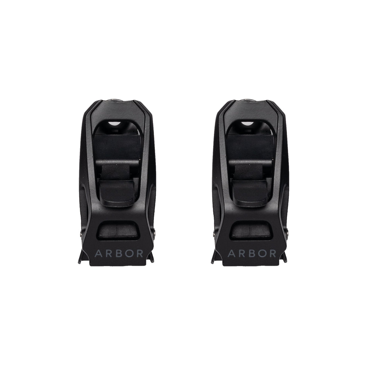Binding Black Ankle Buckle Pair