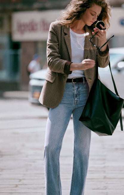 The Muse High-Rise Straight Denim