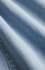 The Show Off High-Rise Bowed Denim