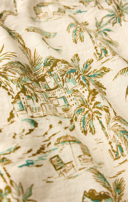 Maude Tiki Tide Mini Dress