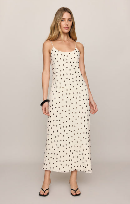 Cecily Polka Dot Slip Dress