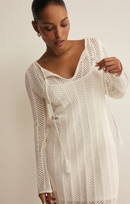 Falling Waters Crochet Dress