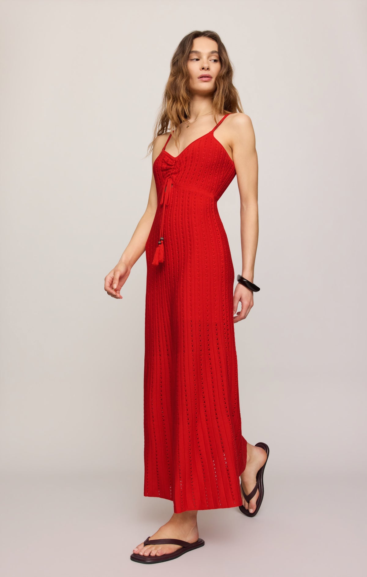 Sunda Crochet Maxi Dress