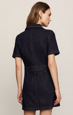 Crush Denim Mini Dress