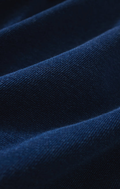 All Day Cropped Knit Denim Jacket