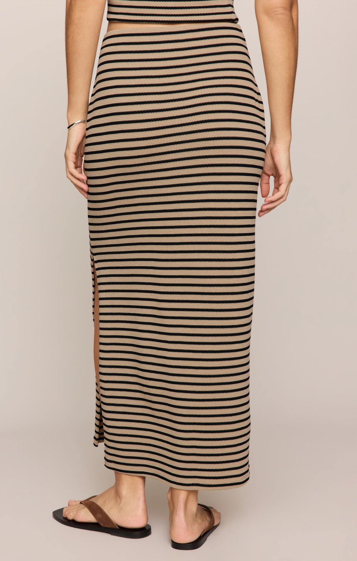 Ainslie Stripe Midi Skirt