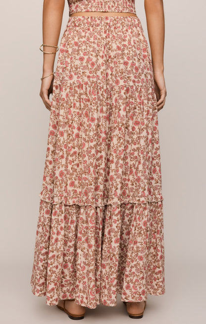 Mora Floral Maxi Skirt