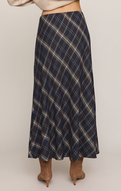 Crestview Plaid Maxi Skirt
