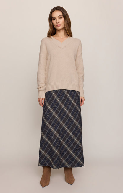 Crestview Plaid Maxi Skirt
