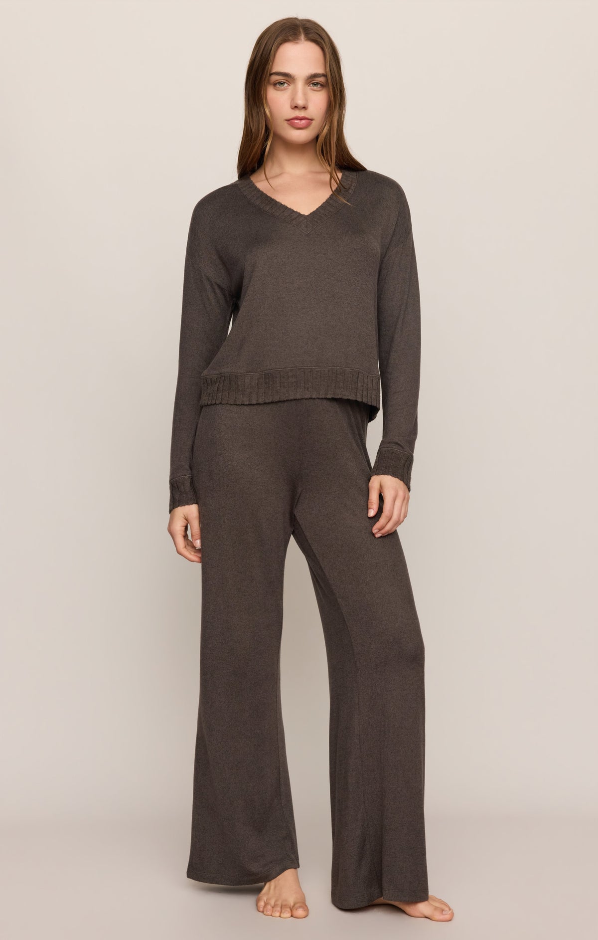 Dawn Smocked Soft Knit Pant