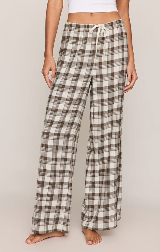 Better Off Plaid Flannel Pant