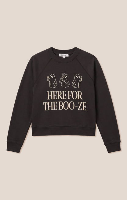 Booze Graphic Sweatshirt