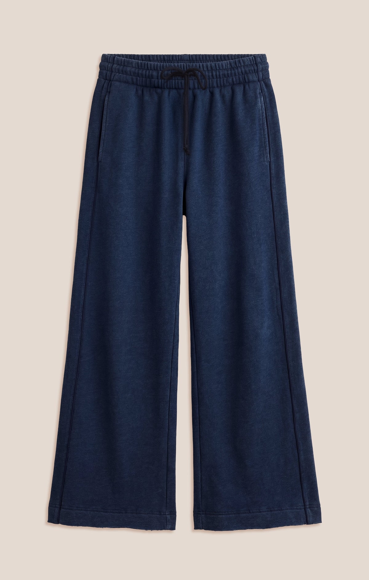 Sport Stripe Knit Denim Pant