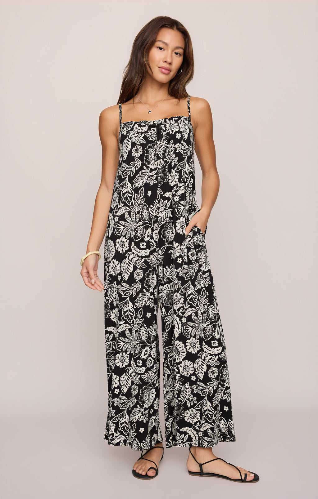 Day Off Luz Floral Jumpsuit