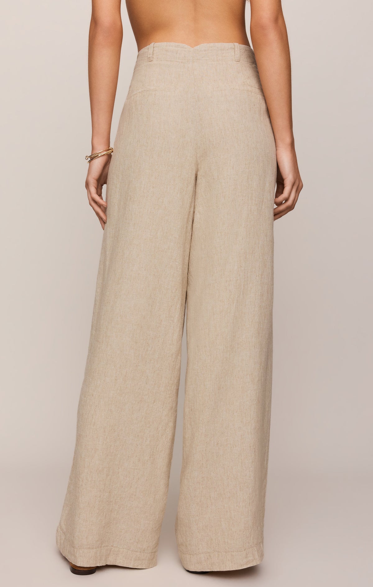Magnolia Wide Leg Linen Trouser Pant