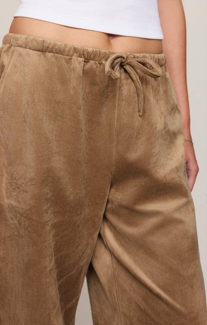 Drift Faux Suede Pant