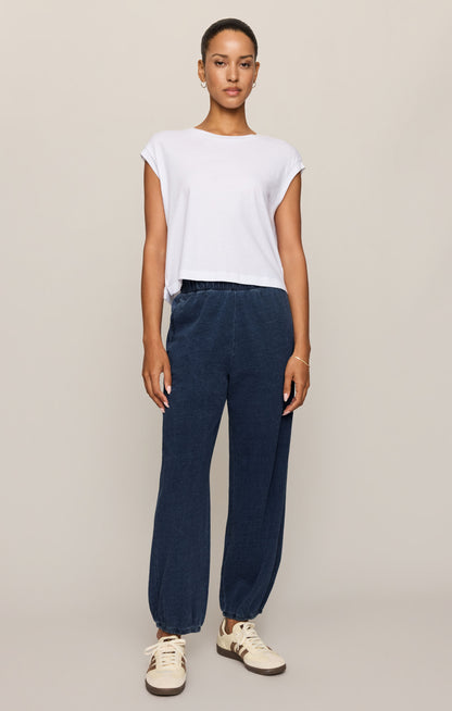 Janie Knit Denim Jogger
