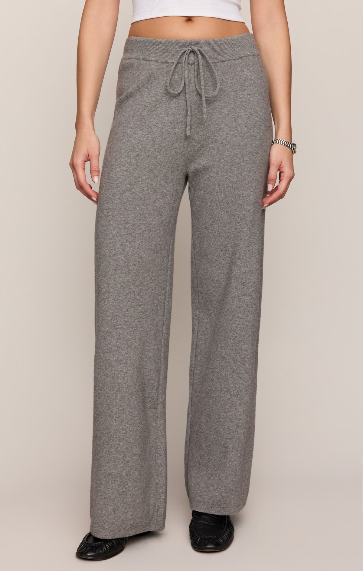 Take It Easy Wide Leg Sweater Pant