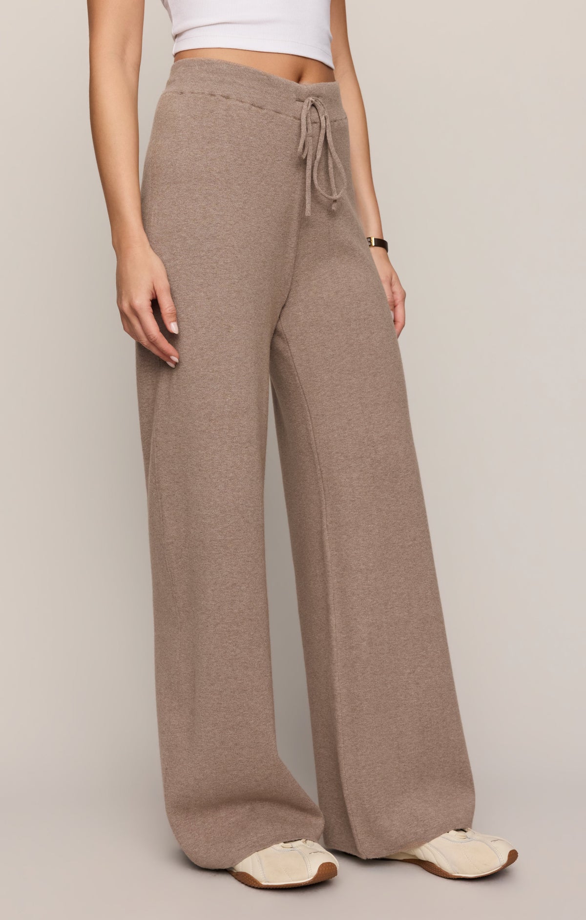 Take It Easy Wide Leg Sweater Pant